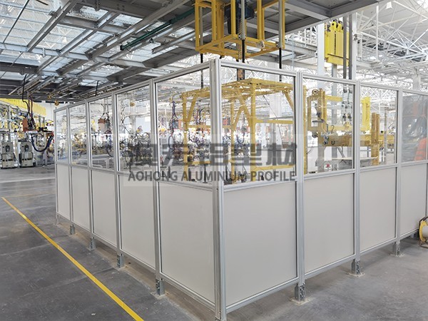 機(jī)器人安全隔離圍欄 機(jī)器人安全隔離圍欄