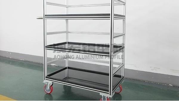 工廠、倉庫鋁型材手推車好嗎？?